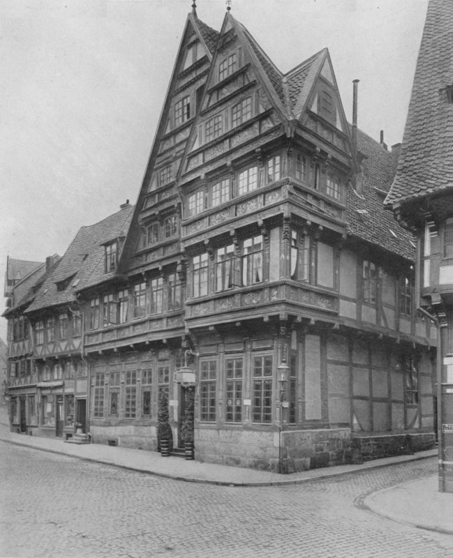 Maison allemande ancienne dans la rue Osterstrasse - Photographer German