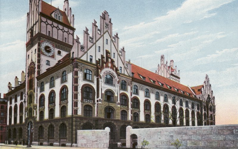 Munich : Neues Justizgebäude - Photographer German
