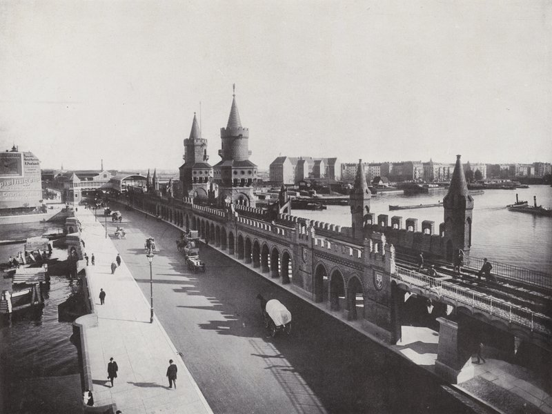 Oberbaum-Brucke avec le métro aérien - Photographer German