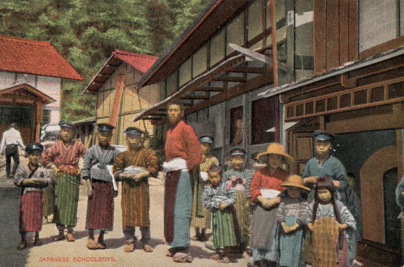 Écoliers japonais - Photographer Japanese