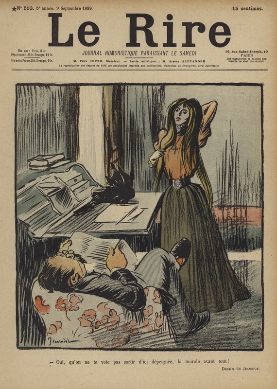 Illustration pour Le Rire - Pierre Georges Jeanniot