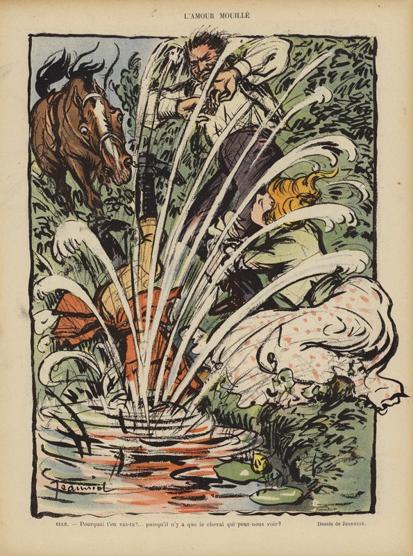Illustration pour Le Rire - Pierre Georges Jeanniot