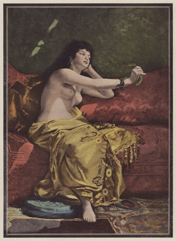 La mort de Cléopâtre - Pierre Joseph Mousset