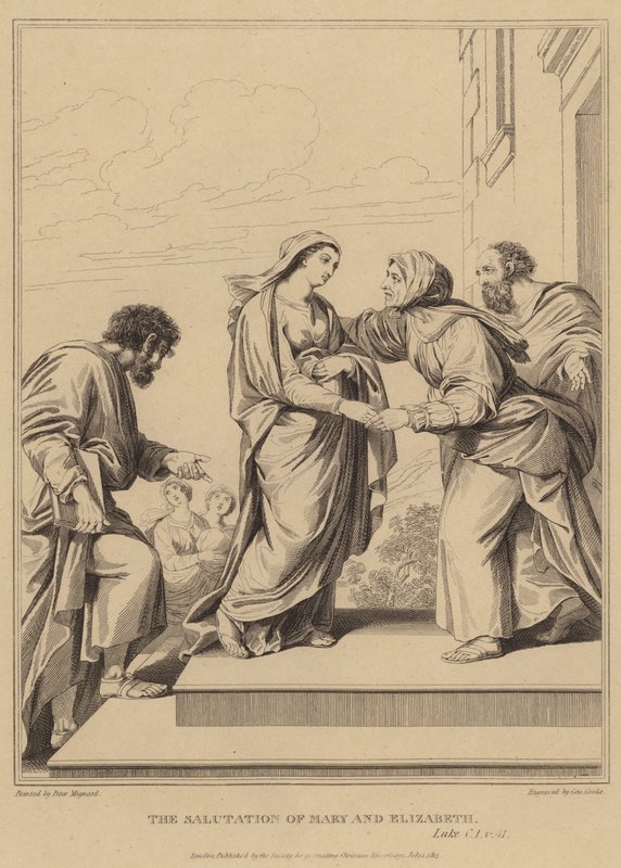 La salutation de Marie et Élisabeth, Luc - Pierre Mignard