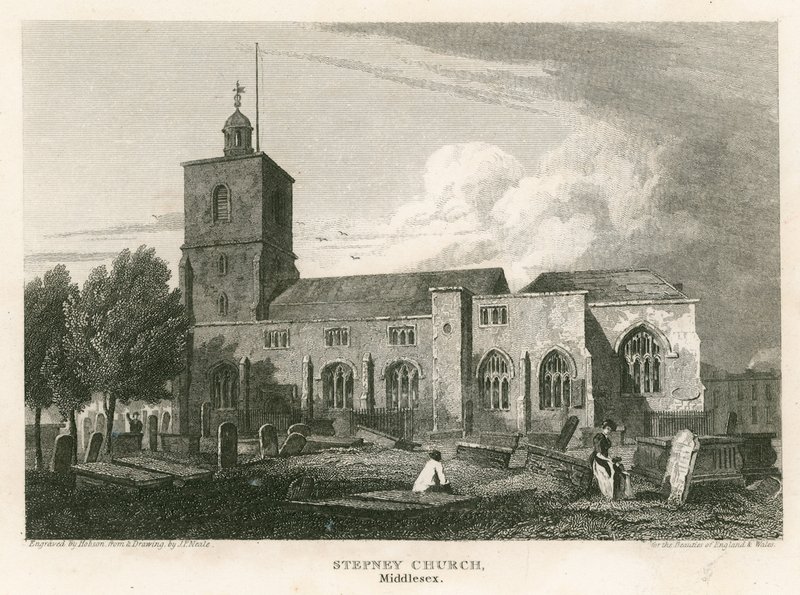 Église de Stepney, Londres - Pieter Jansz. Quast
