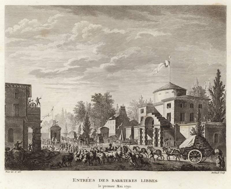 Entrée libre par les barrières de péage - Prieur
