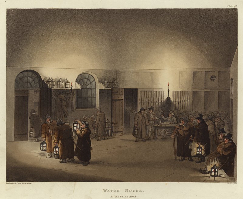 Maison de garde - Pugin and Rowlandson
