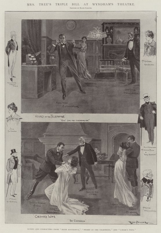 Le Triple Programme de Mrs Tree au Théâtre Wyndham - Ralph Cleaver