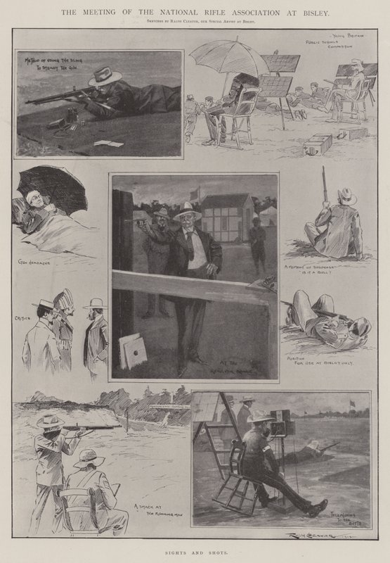 La réunion de la National Rifle Association à Bisley - Ralph Cleaver