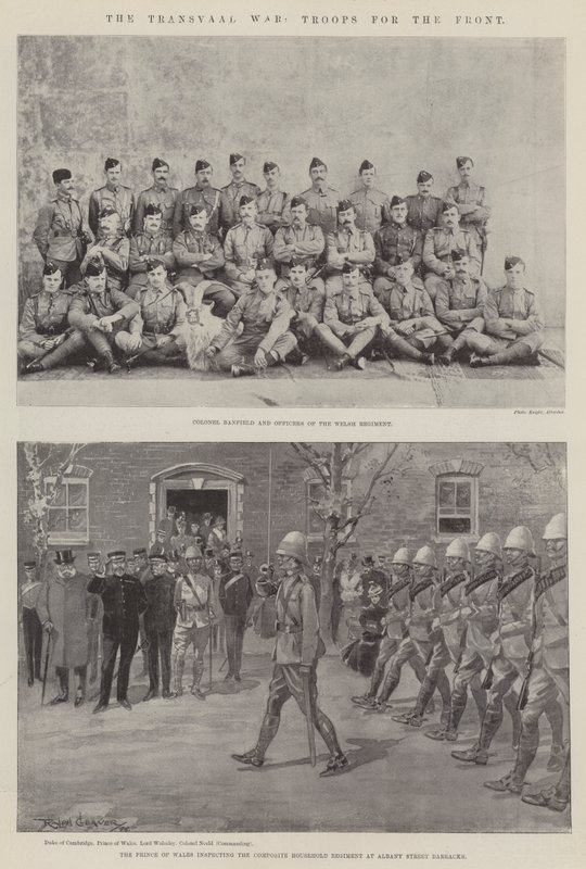 La guerre du Transvaal, troupes pour le front - Ralph Cleaver