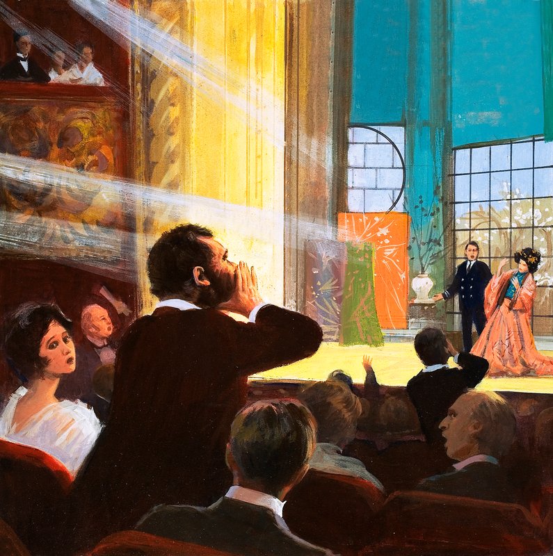 Première représentation de Madame Butterfly - Ralph Bruce