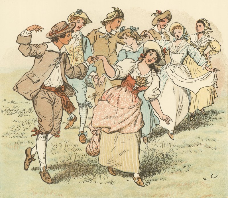 Venez les filles et les garçons - Randolph Caldecott