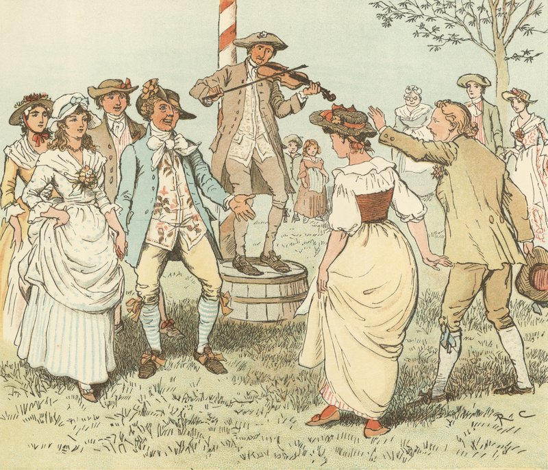 Venez les filles et les garçons - Randolph Caldecott