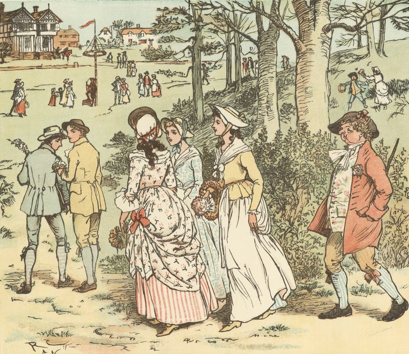 Venez les filles et les garçons - Randolph Caldecott