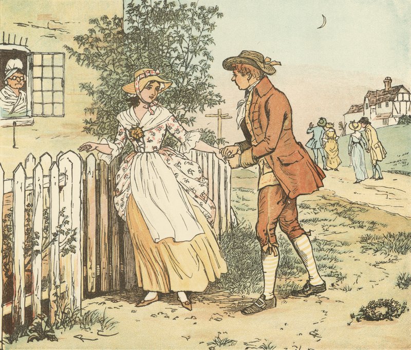 Venez les filles et les garçons - Randolph Caldecott