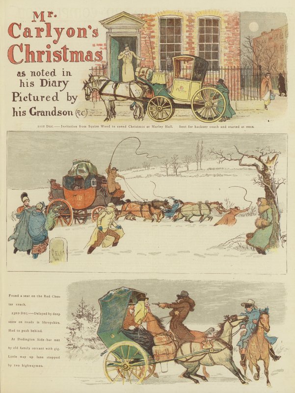 Le Noël de M. Carlyon - Randolph Caldecott