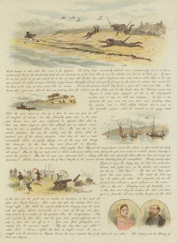 Paul et Virginie, ou le tout dernier des contrebandiers - Randolph Caldecott