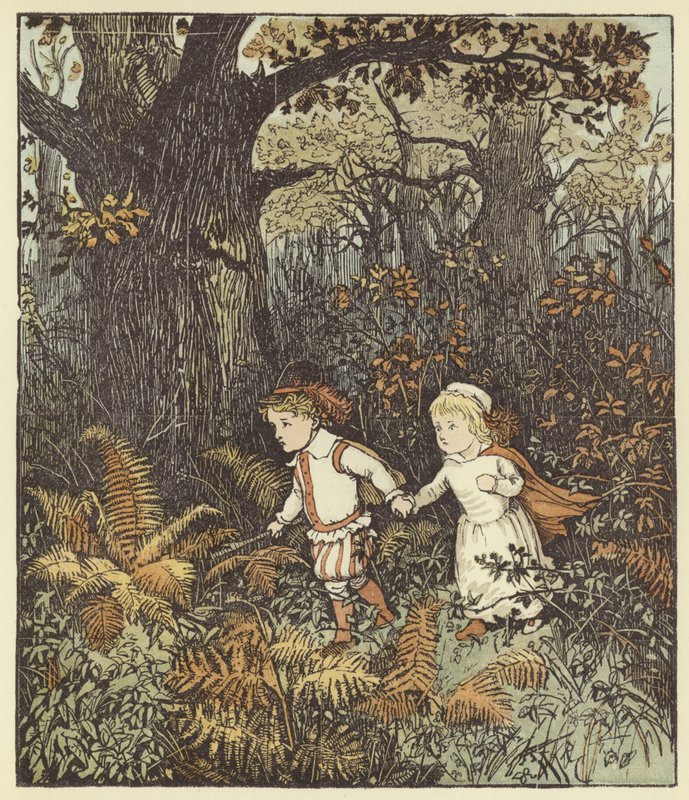 Les Enfants dans les Bois - Randolph Caldecott