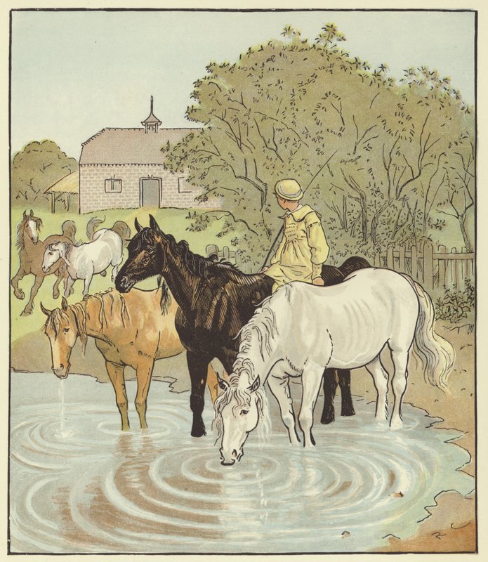 Le Garçon Fermier - Randolph Caldecott