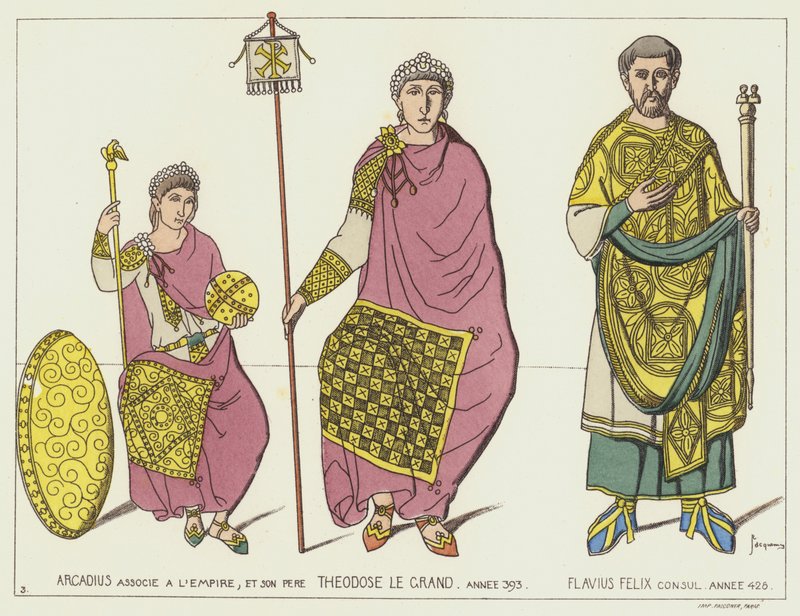 Arcadius et Théodose - Raphael Jacquemin