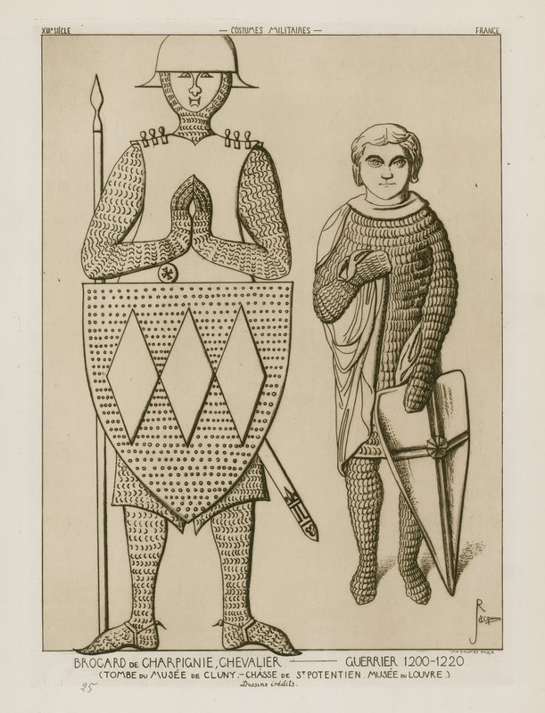 Brocard de Charpignie, chevalier - soldat, 1200-1220 - Raphael Jacquemin