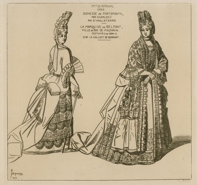 Costumes de 1694-5 - Raphael Jacquemin