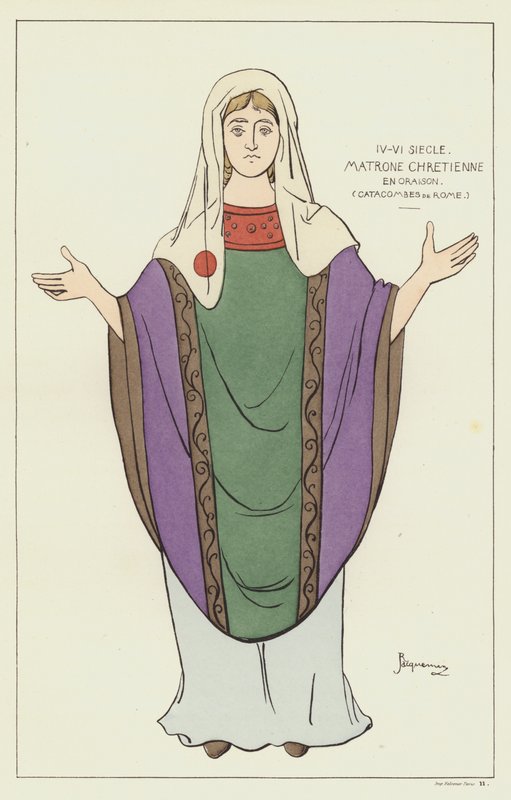 Matrone chrétienne - Raphael Jacquemin