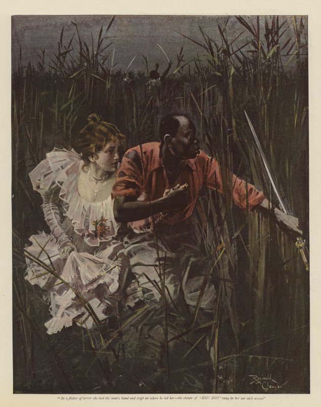 Une main de femme (chromolitho) - Reginald Thomas Cleaver