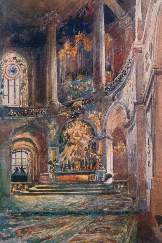Chœur de la chapelle, Versailles - Rene Binet