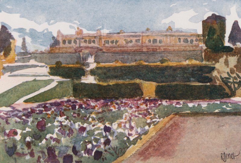 Parterre de Latone, Versailles - Rene Binet
