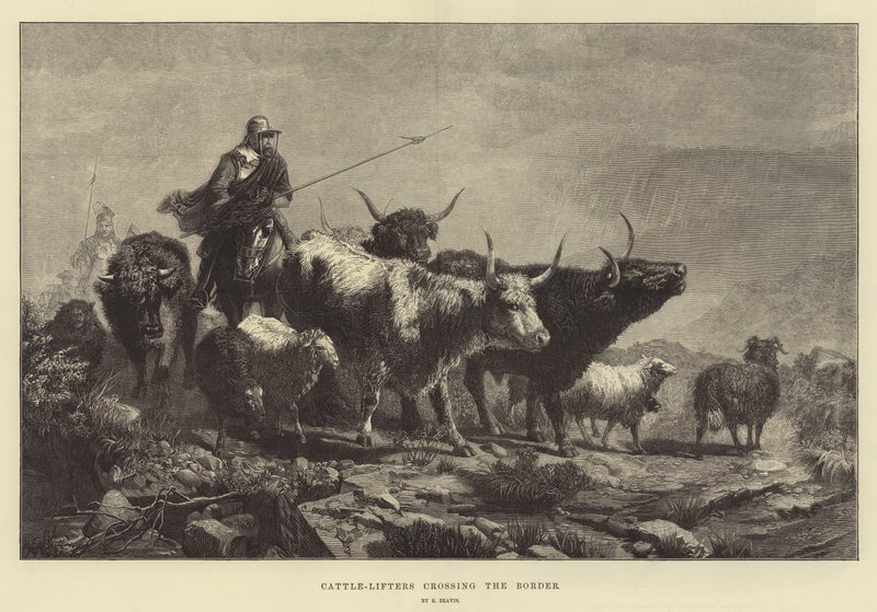 Voleurs de Bétail traversant la Frontière - Richard Beavis