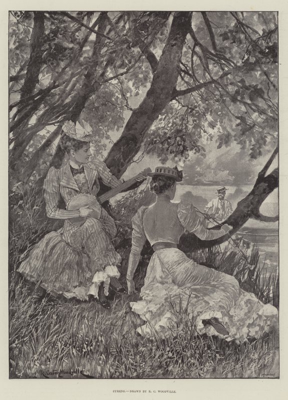 Sirènes - Richard Caton Woodville junior