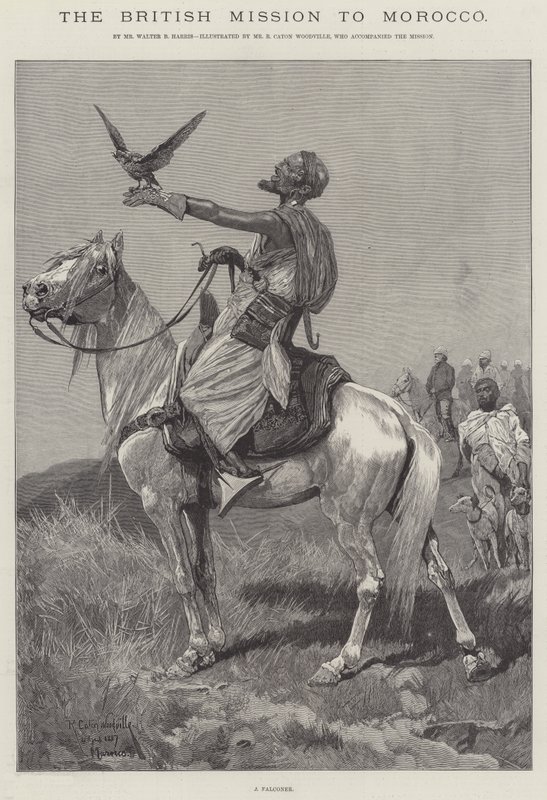 La mission britannique au Maroc - Richard Caton Woodville junior