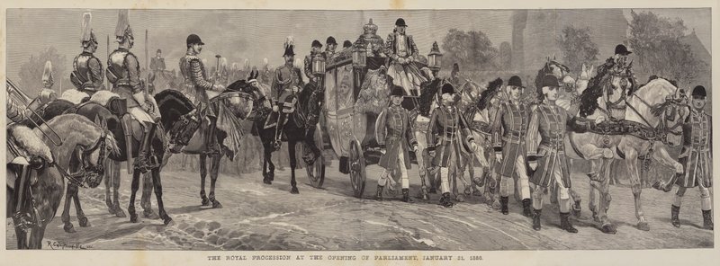 La procession royale à l