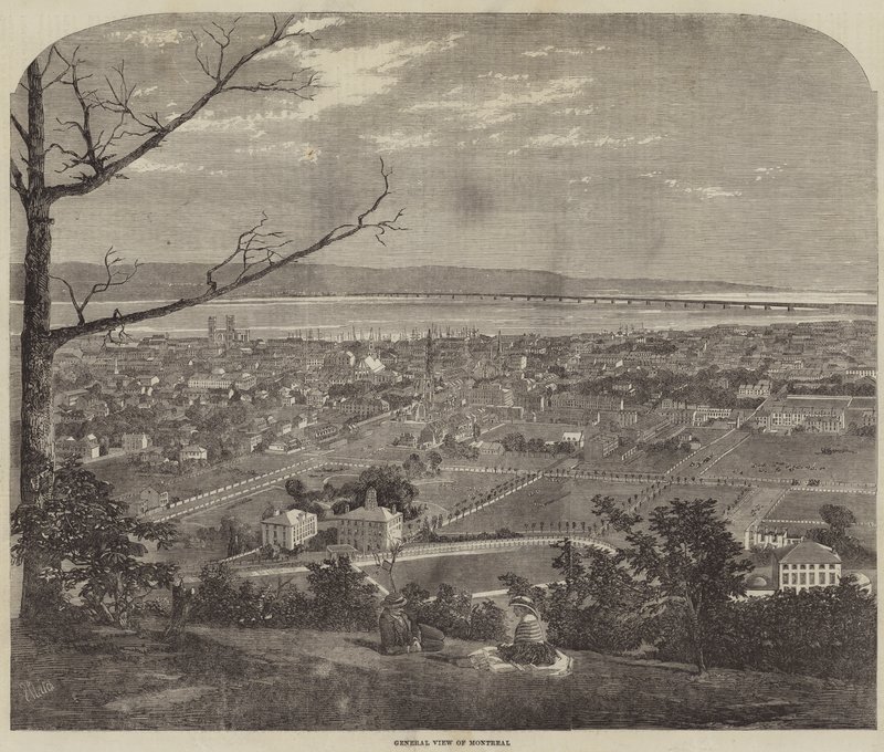 Vue générale de Montréal - Richard Principal Leitch