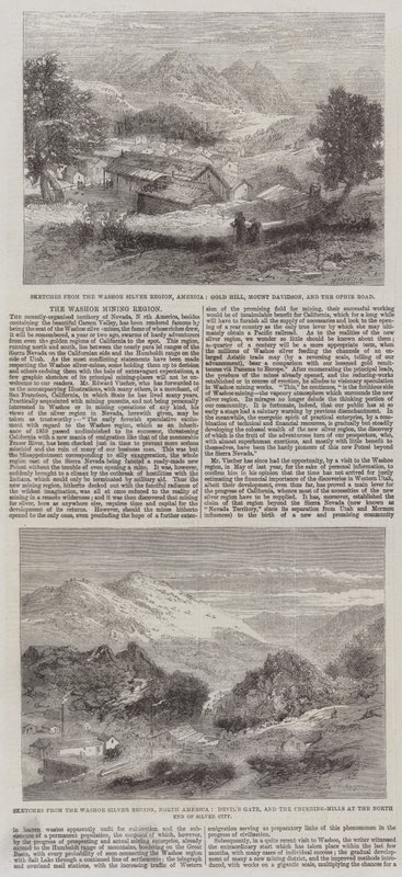 La région minière de Washoe - Richard Principal Leitch