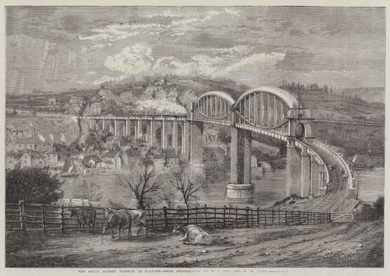 Le viaduc Royal Albert à Saltash - Richard Principal Leitch