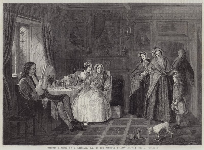 Cousins de la campagne - Richard Redgrave