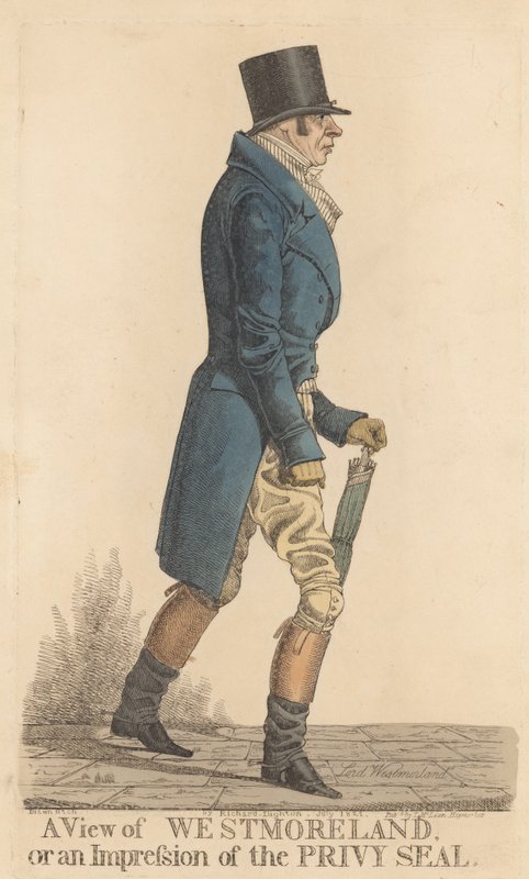 John Fane, 10e comte de Westmoreland - Richard Dighton