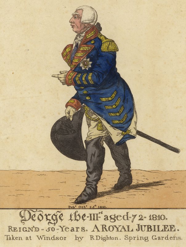 Roi George III - Richard Dighton