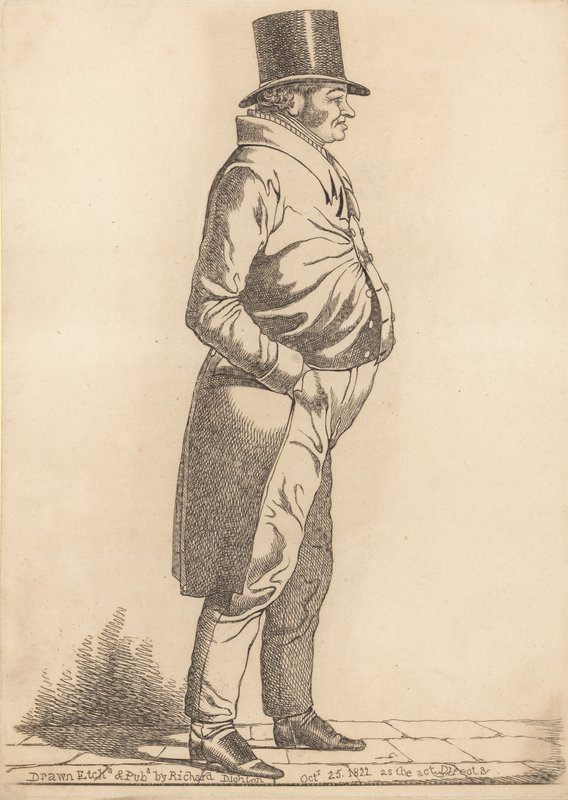 Gentleman non identifié - Richard Dighton