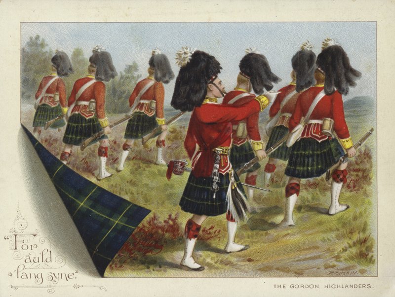 Les Gordon Highlanders - Richard Simkin