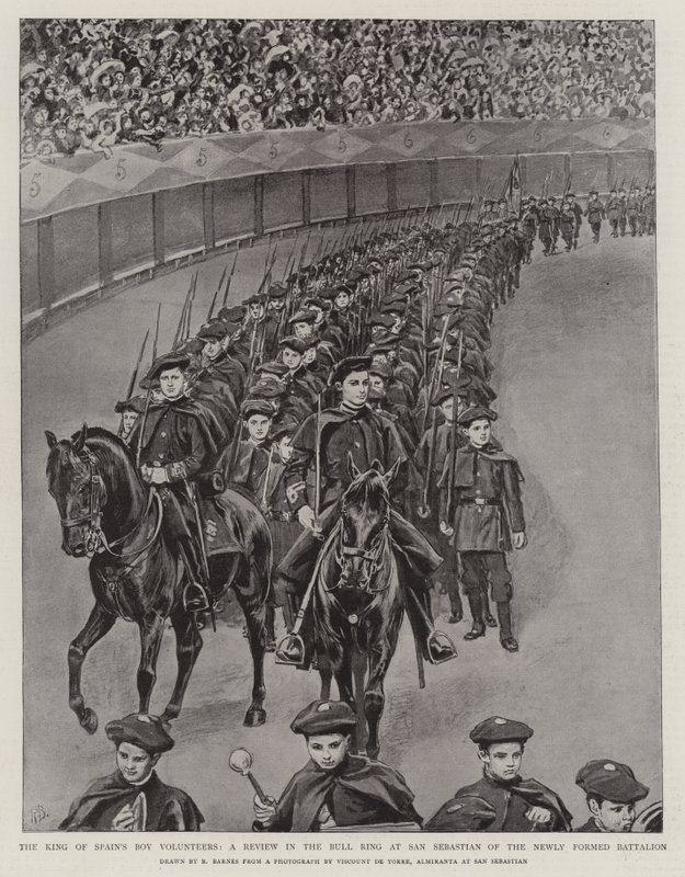 Les jeunes volontaires du roi d