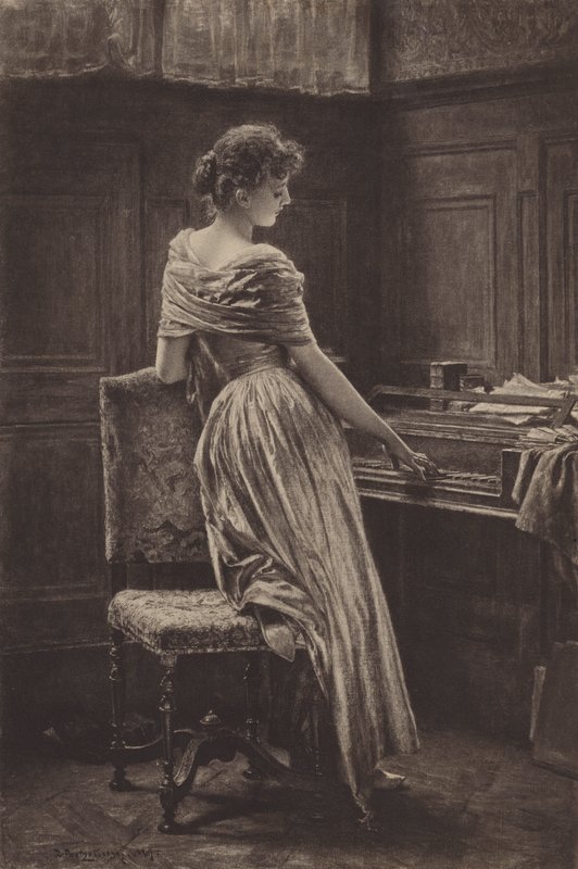 Le vieux clavecin - Robert Poetzelberger