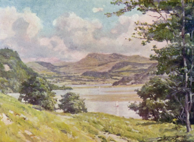 Près de Penmaen Pool, Midi - Robert (after) Fowler