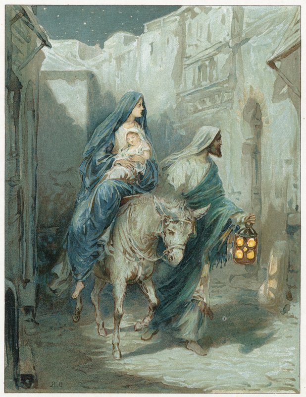 La Fuite en Égypte - Robert Ambrose Dudley