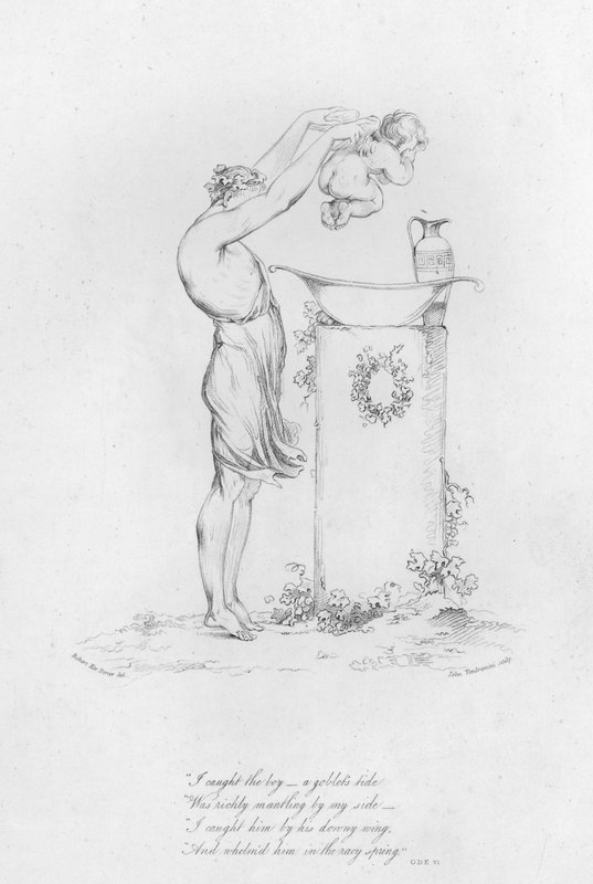 Anacréon, Ode VI - Robert Kerr (after) Porter