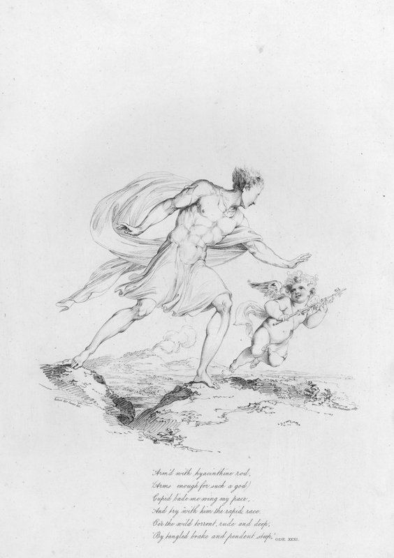 Anacréon, Ode XXXI - Robert Kerr (after) Porter