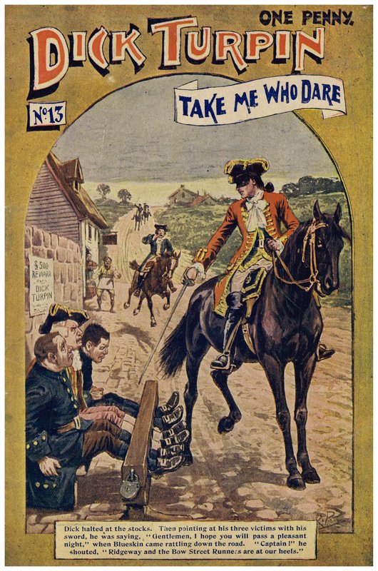 Dick Turpin (lithographie en couleur) - Robert Prowse Jnr