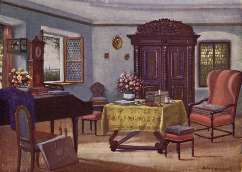 La chambre de Mozart sur le Kahlenberg - Rudolf Klingsbogl